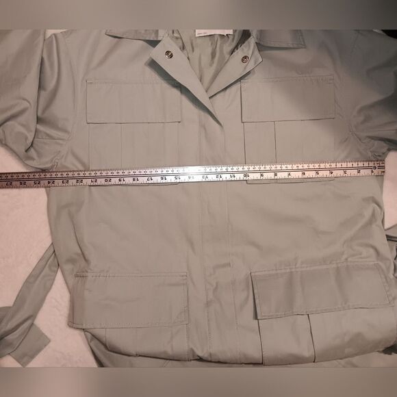 ASOS Sage Trench Coat size 2 - Picture 15 of 15